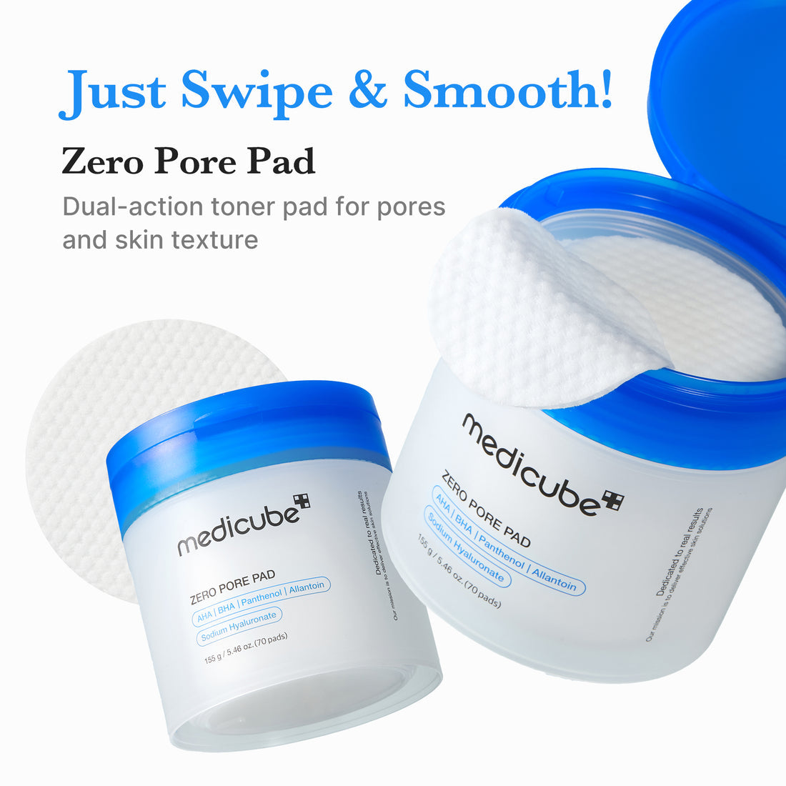 Medicube Zero Pore Pad – 70 pads