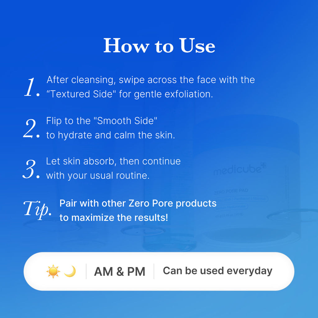 Medicube Zero Pore Pad – 70 pads