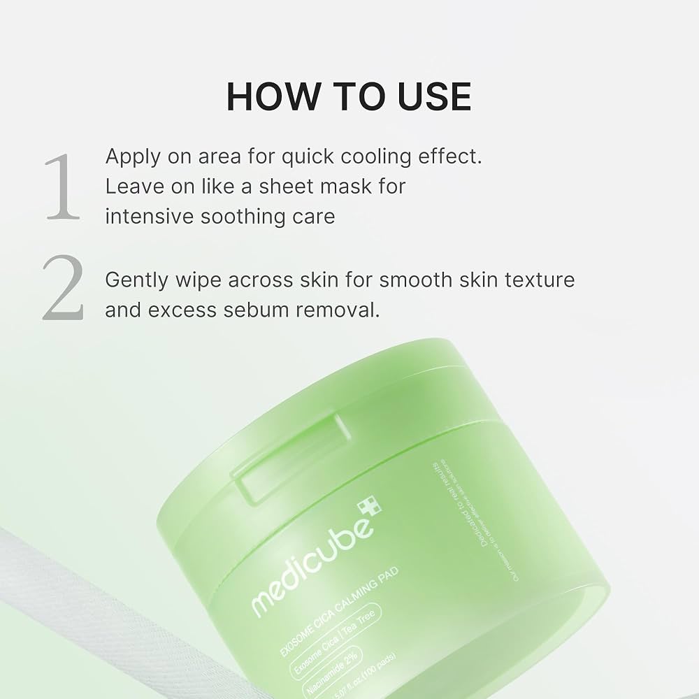 Medicube Exosome Cica Calming Pad - 100 pads