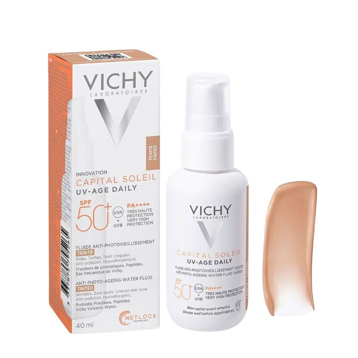 Vichy Capital Soleil UV-Age Daily SPF50+ Teinté Beige