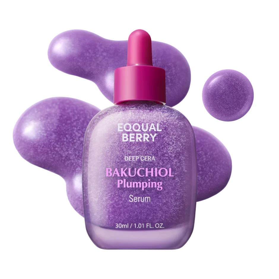 EQQUALBERRY – Deep Cera Bakuchiol Plumping Serum