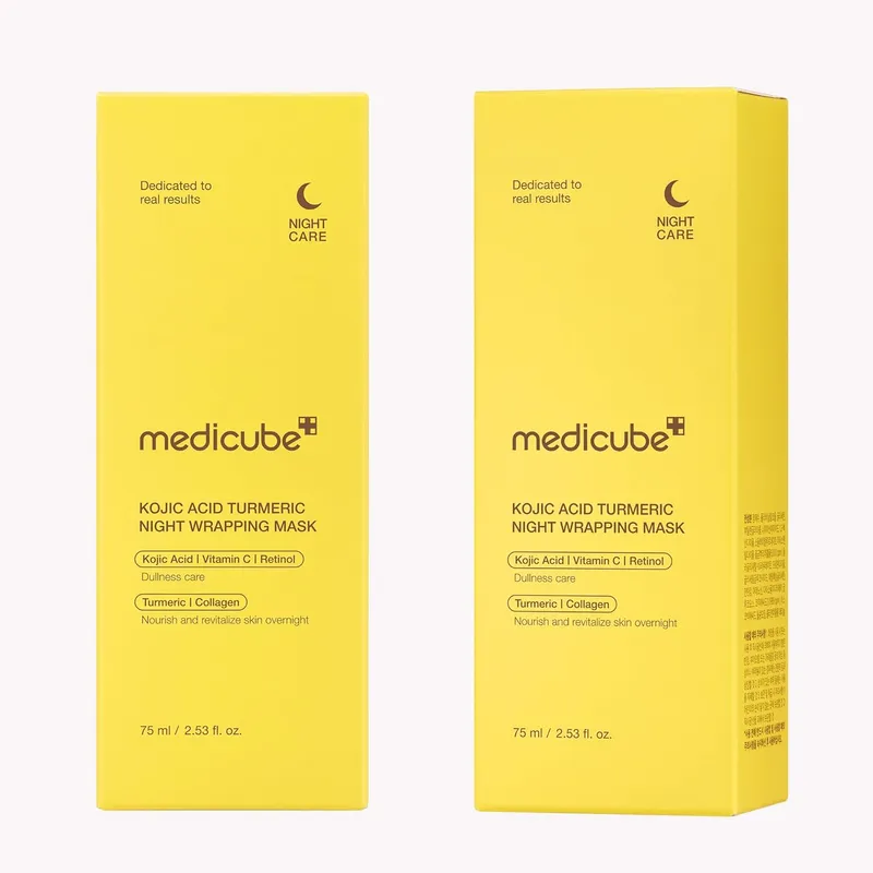 Medicube – Kojic Acid Turmeric Night Wrapping Mask