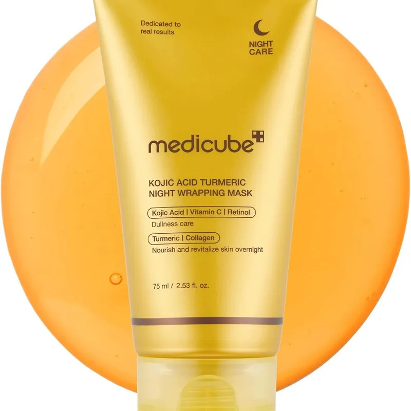 Medicube – Kojic Acid Turmeric Night Wrapping Mask