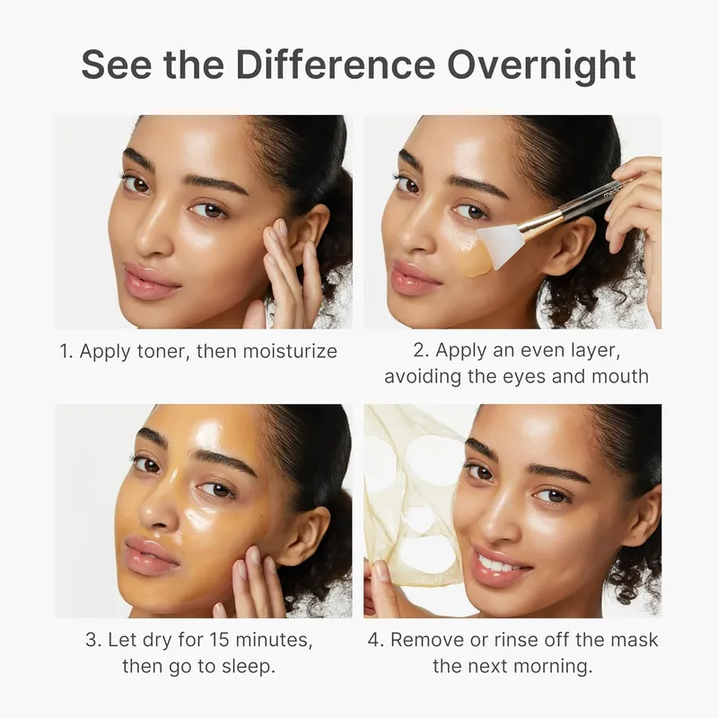 Medicube – Kojic Acid Turmeric Night Wrapping Mask