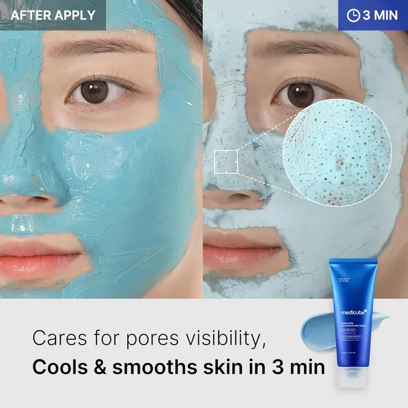 Medicube – Zero Pore Blackhead Mud Mask