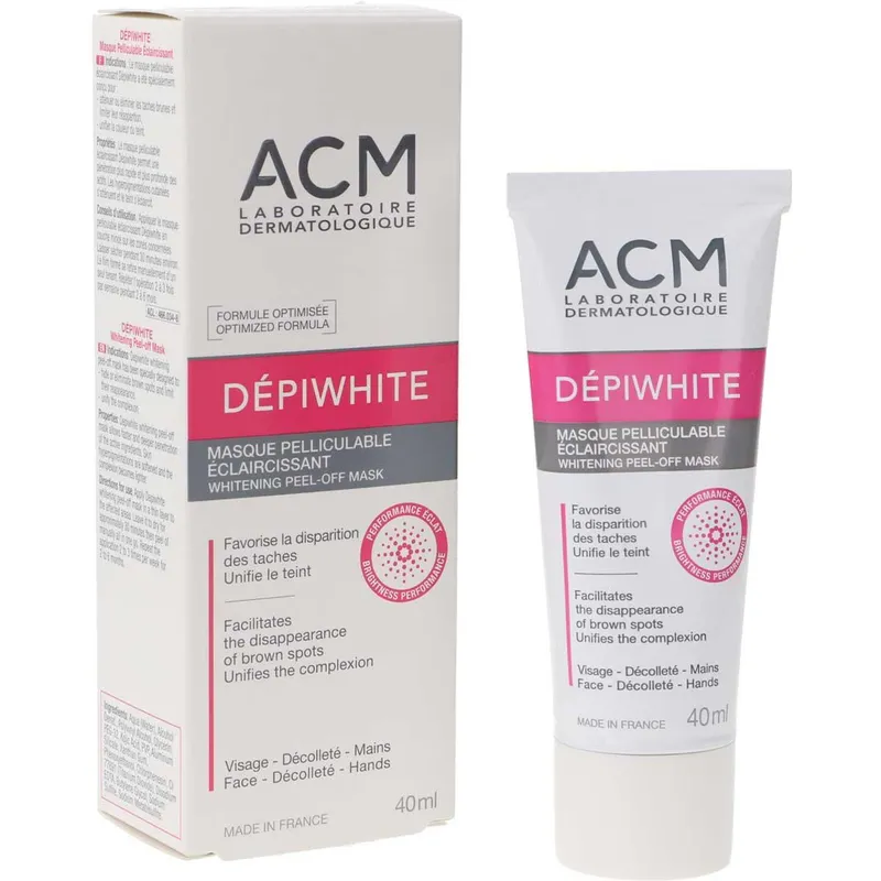 ACM – Dépiwhite Masque Pelliculable Eclaircissant