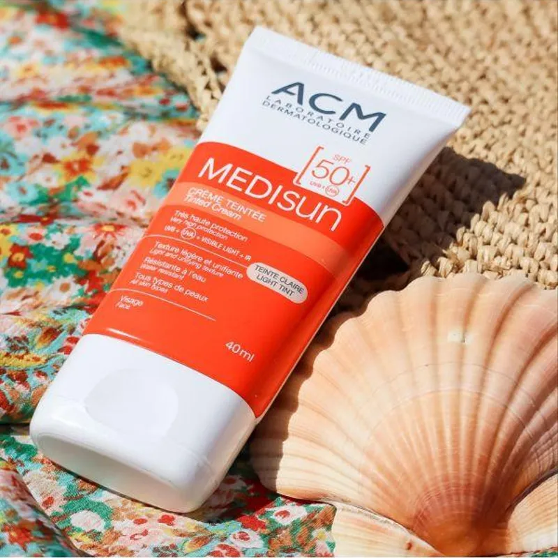 ACM – Medisun SPF 50+ Gel Teinté / Crème Solaire