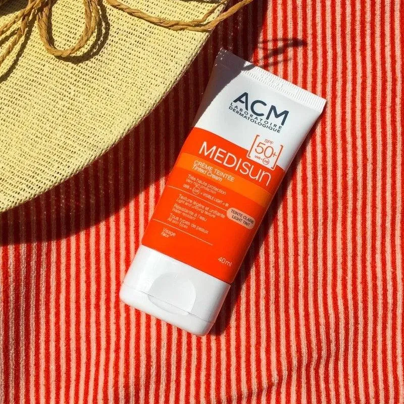 ACM – Medisun SPF 50+ Gel Teinté / Crème Solaire