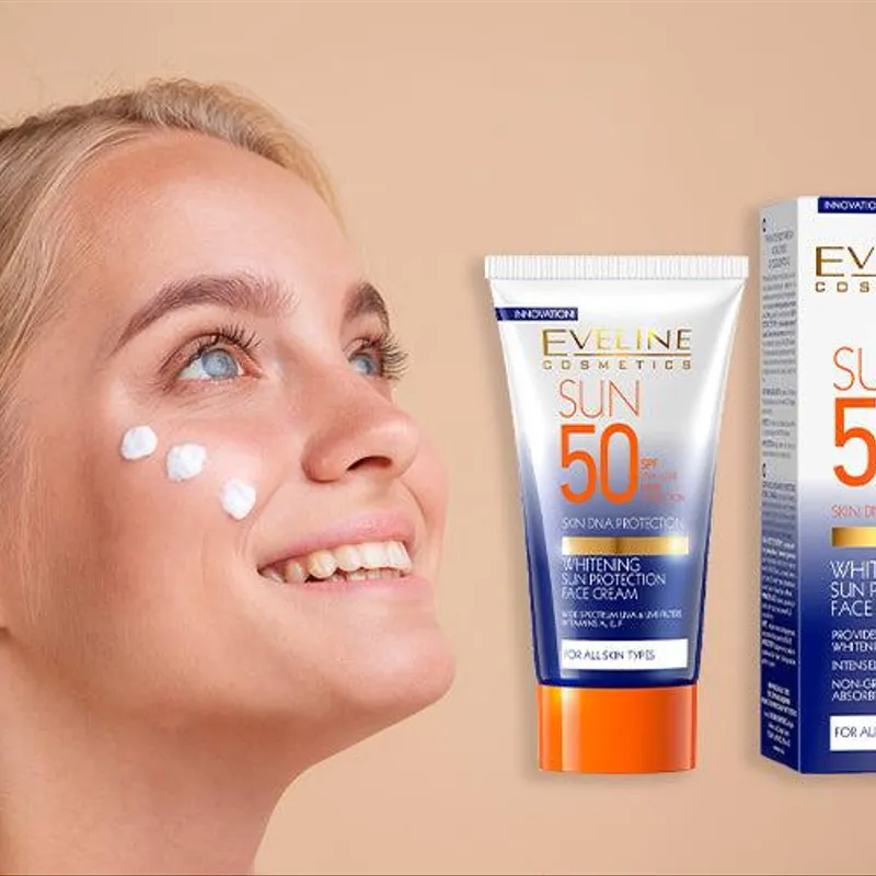 Eveline Cosmetics – Sun 50 Crème Éclaircissante Protectrice