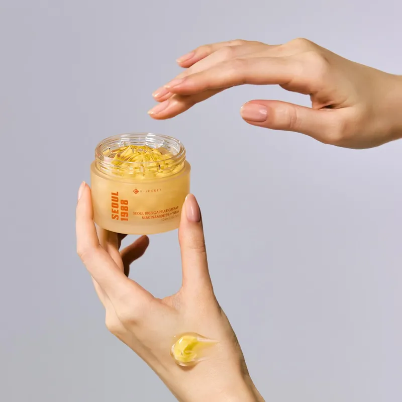 K-SECRET – SEOUL 1988 Capsule Cream : Niacinamide 5% + Yuja