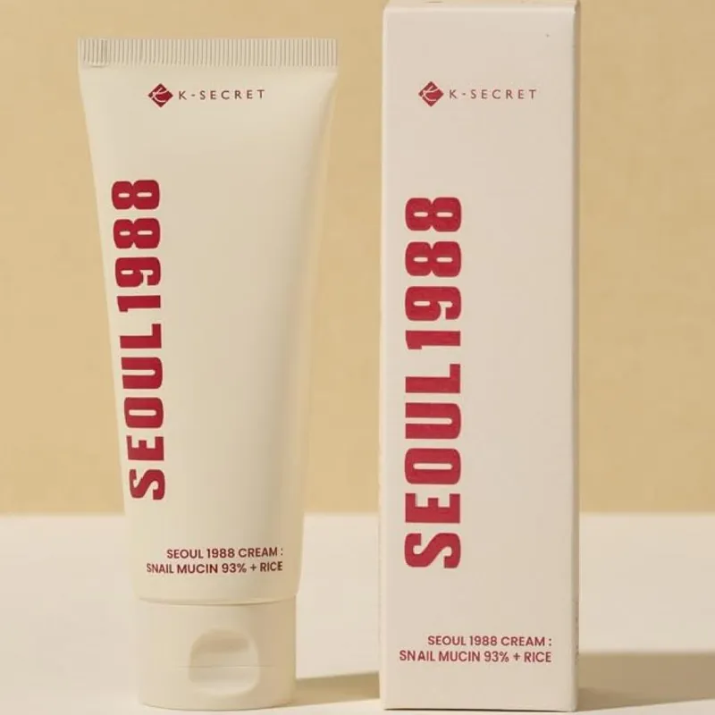 K-SECRET – SEOUL 1988 Cream : Snail Mucin 93% + Rice