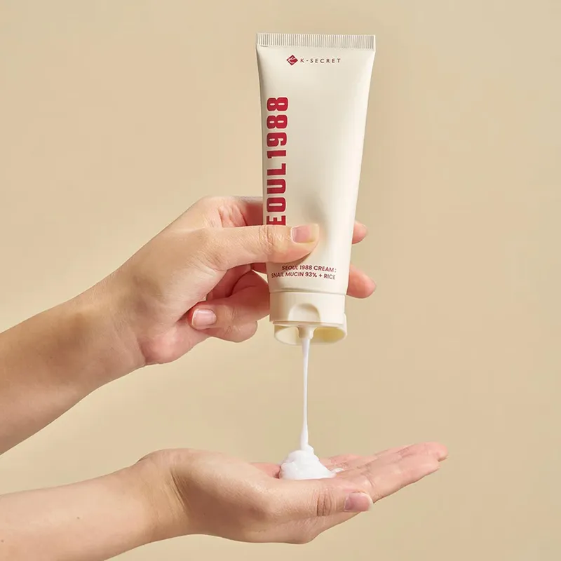 K-SECRET – SEOUL 1988 Cream : Snail Mucin 93% + Rice