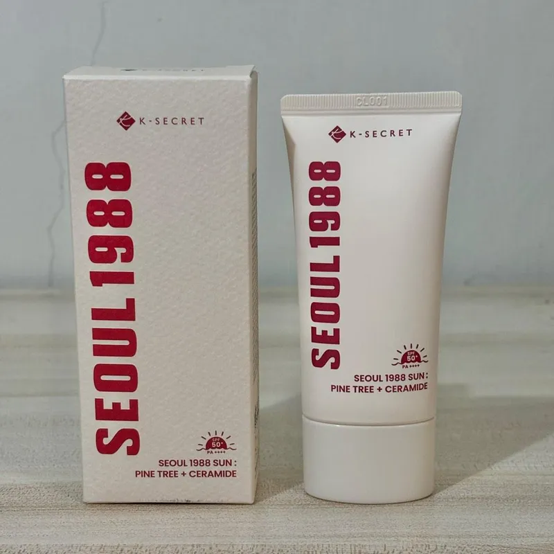 K-SECRET – SEOUL 1988 Sun Cream : Pine Tree + Ceramide