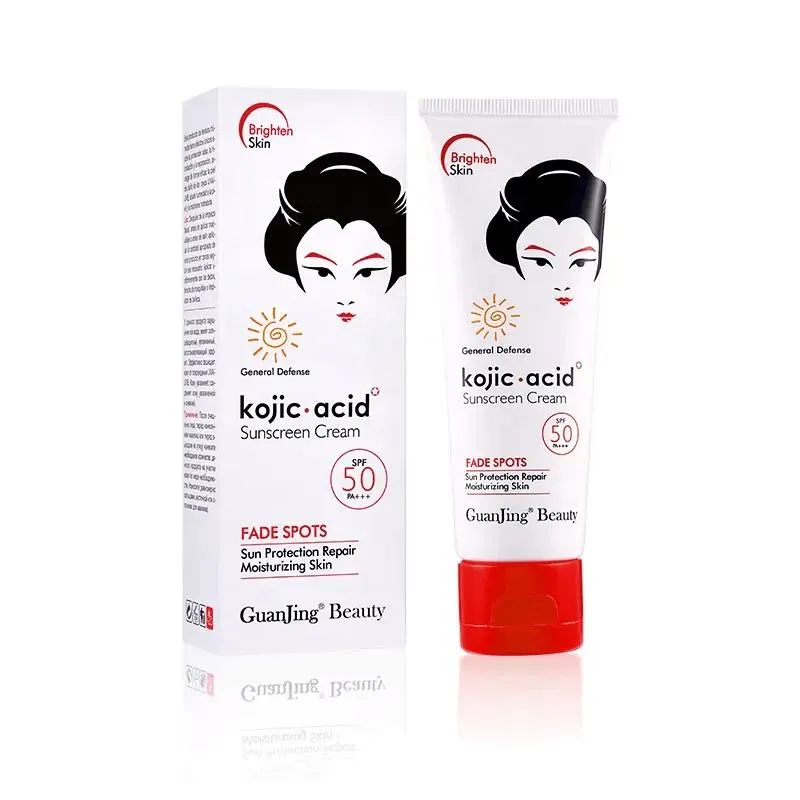 GuanJing Beauty – Kojic Acid Sunscreen Cream SPF 50 PA+++