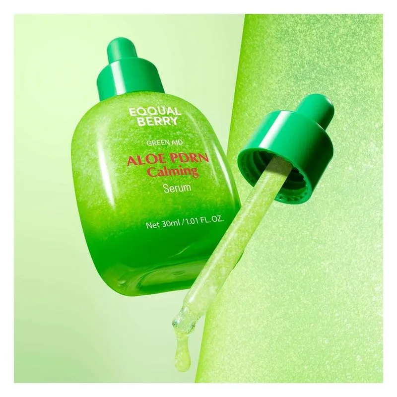 EQQUALBERRY – Green Aid Aloe PDRN Calming Serum