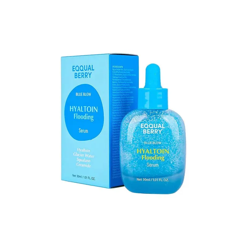 EQQUALBERRY – Hyalton Flooding Serum / Blue Blow