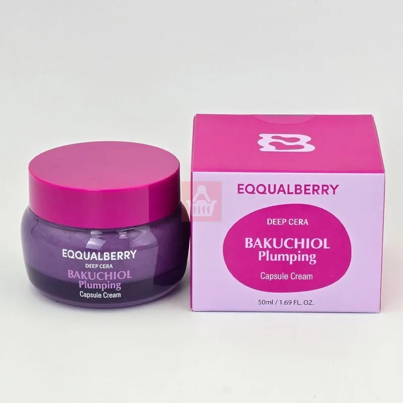 EQQUALBERRY – Deep Cera Bakuchiol Plumping CREAM