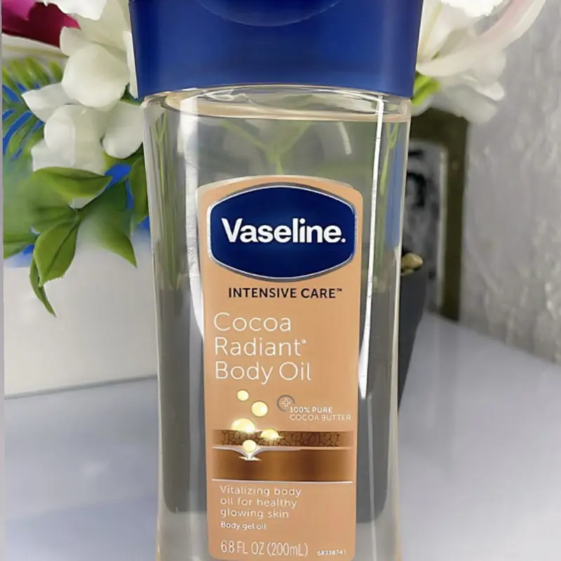 Gel de soins intensifs de vaseline Huile rayonnante de cacao