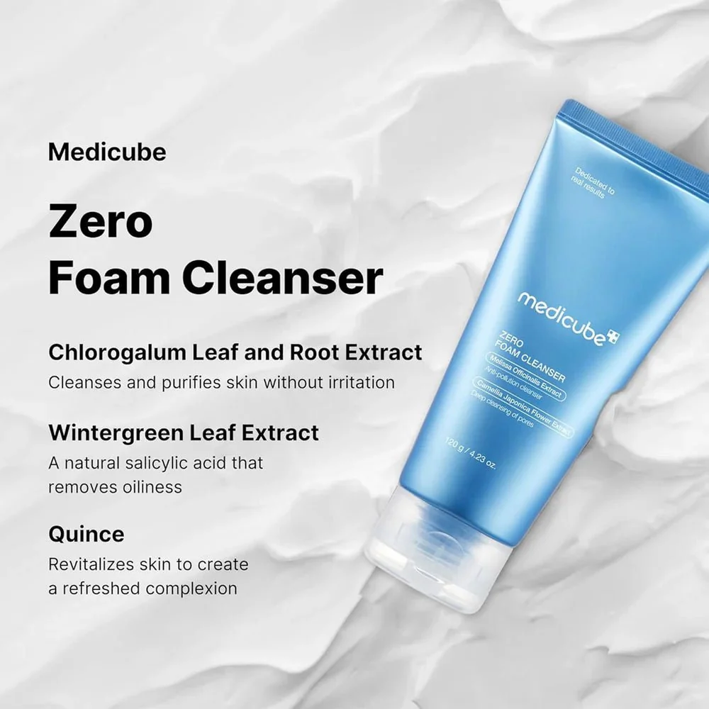 2. Medicube Zero Foam Cleanser