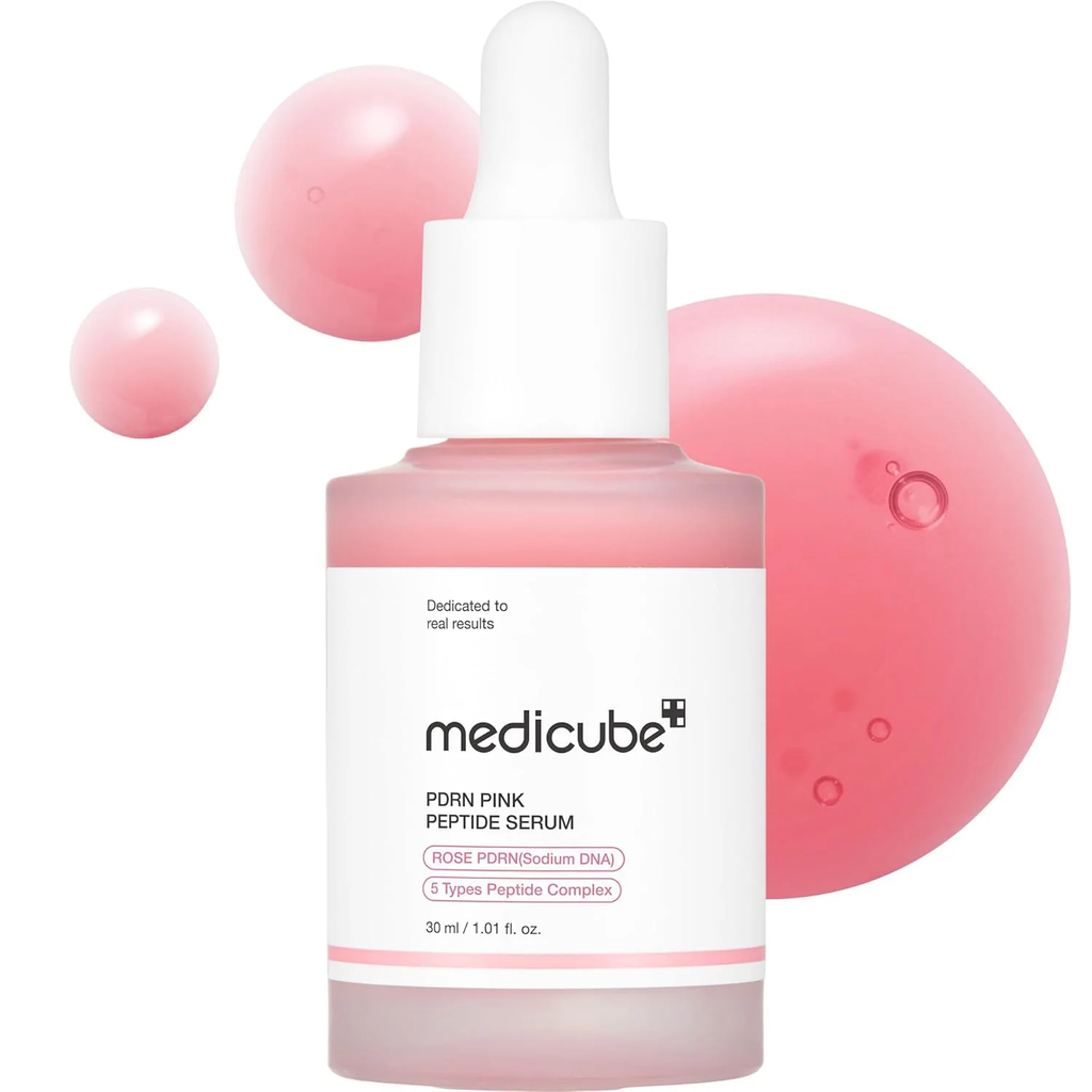 MEDICUBE COLLAGEN PDRN PINK PEPTIDE SERUM 30ML.