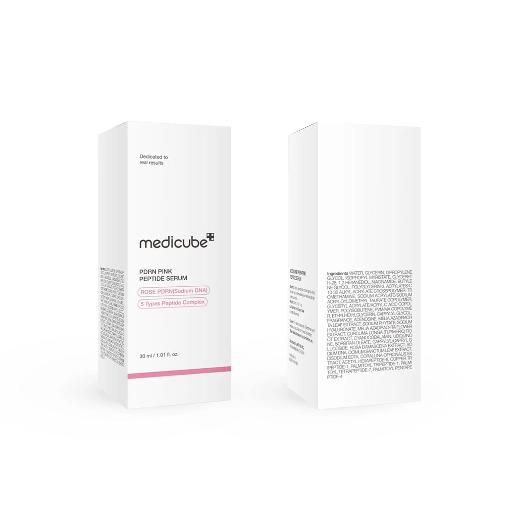 MEDICUBE COLLAGEN PDRN PINK PEPTIDE SERUM 30ML.